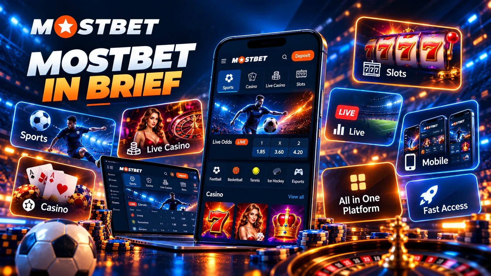 Mostbet in brief